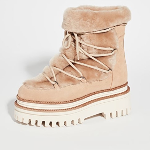 Paloma Barcelo Nazare Shearling Boots - Picture 5 of 6